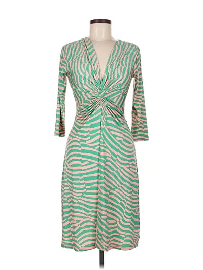 Pre-owned Assorted Brands Casual Dress In Green