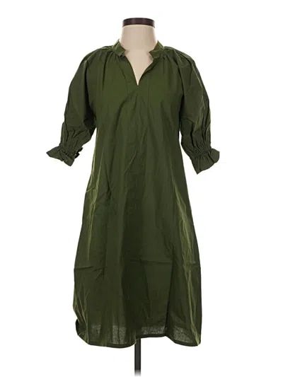 Pre-owned Assorted Brands Casual Dress In Green