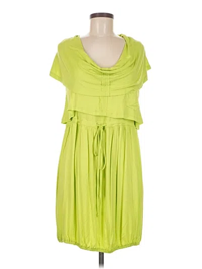 Pre-owned Assorted Brands Casual Dress In Green