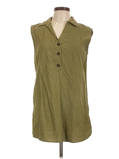 Pre-owned Assorted Brands Casual Dress In Green
