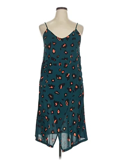 Pre-owned Assorted Brands Casual Dress In Green