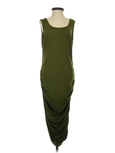 Pre-owned Assorted Brands Casual Dress In Green