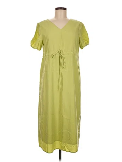Pre-owned Assorted Brands Casual Dress In Green