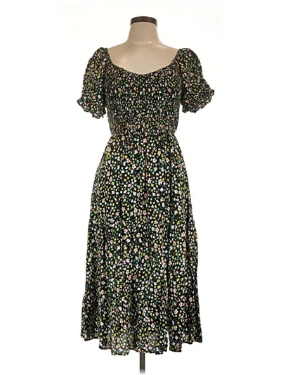 Pre-owned Assorted Brands Casual Dress In Green