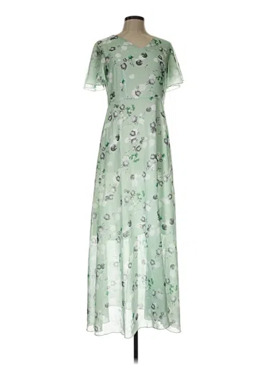 Pre-owned Assorted Brands Casual Dress In Green