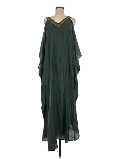 Pre-owned Assorted Brands Casual Dress In Green