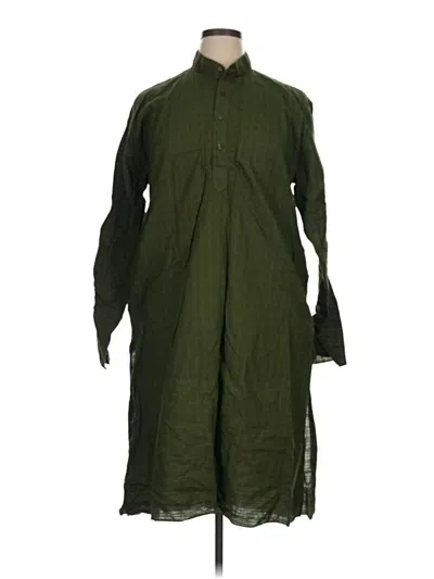 Pre-owned Assorted Brands Casual Dress In Green