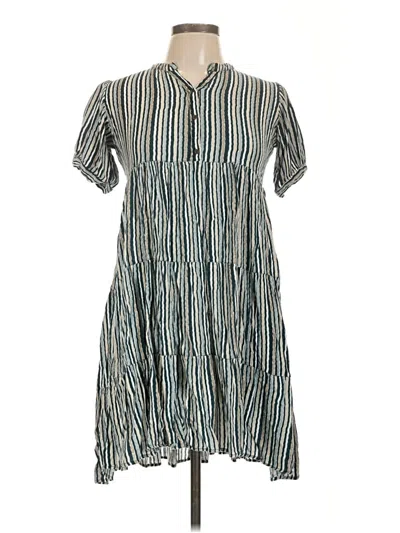 Pre-owned Assorted Brands Casual Dress In Green