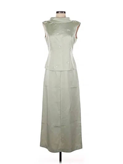 Pre-owned Assorted Brands Casual Dress In Green