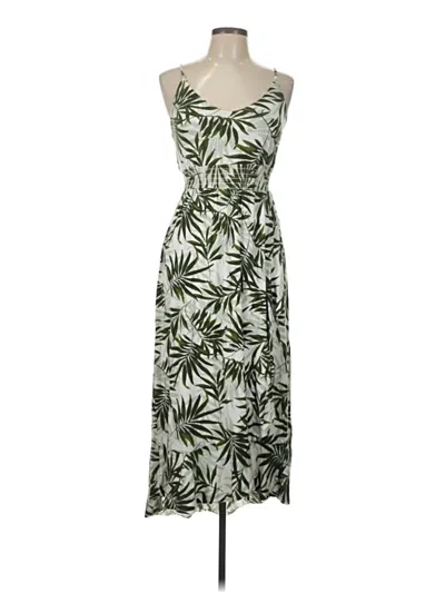 Pre-owned Assorted Brands Casual Dress In Green
