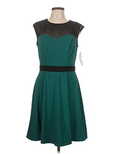 Assorted Brands Casual Dress In Green