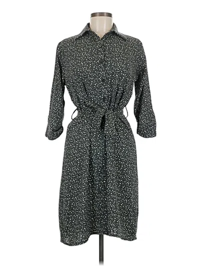 Pre-owned Assorted Brands Casual Dress In Green