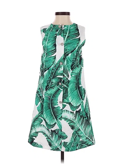 Pre-owned Assorted Brands Casual Dress In Green