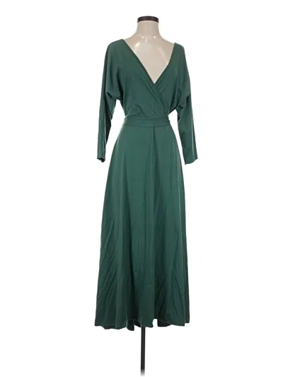 Pre-owned Assorted Brands Casual Dress In Green
