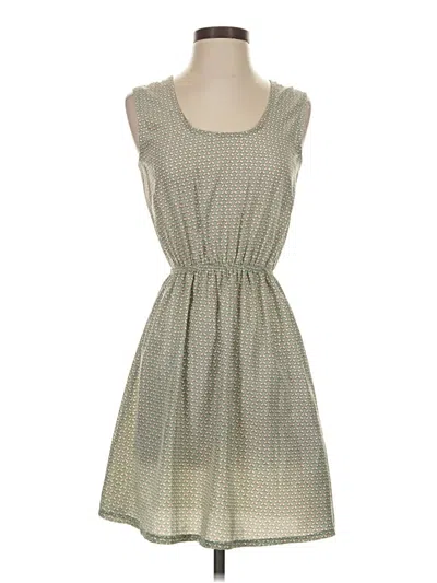 Pre-owned Assorted Brands Casual Dress In Green