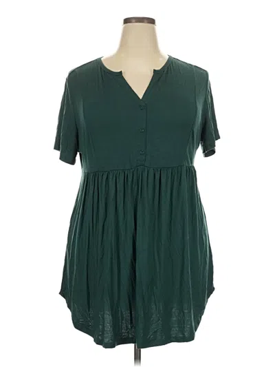 Pre-owned Assorted Brands Casual Dress In Green
