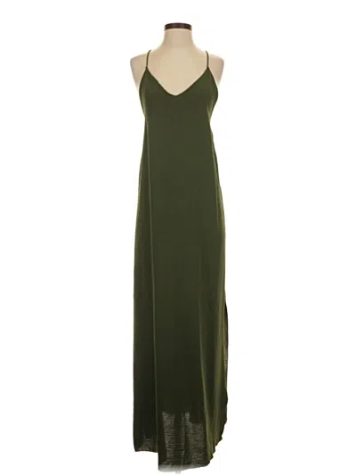 Pre-owned Assorted Brands Casual Dress In Green