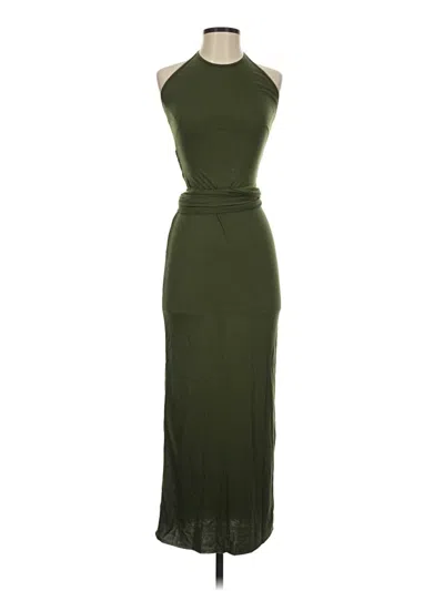 Pre-owned Assorted Brands Casual Dress In Green