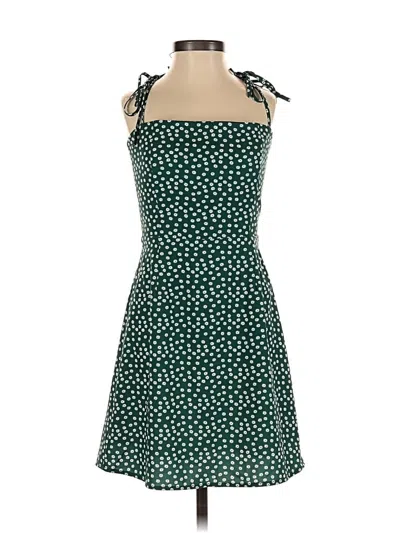 Pre-owned Assorted Brands Casual Dress In Green