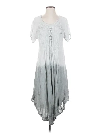 Pre-owned Assorted Brands Casual Dress In Green