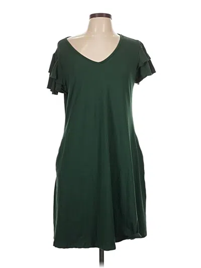 Pre-owned Assorted Brands Casual Dress In Green