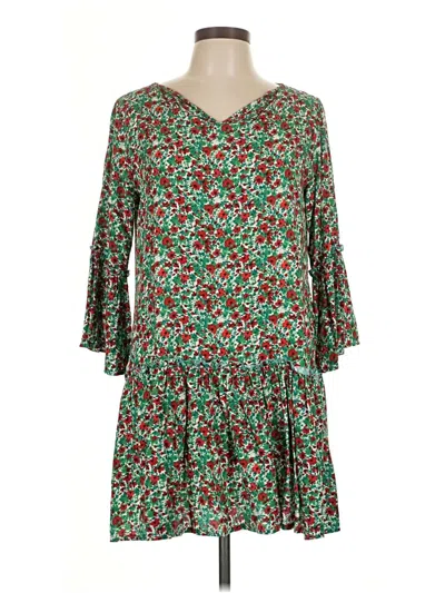 Pre-owned Assorted Brands Casual Dress In Green