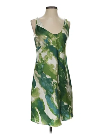 Pre-owned Assorted Brands Casual Dress In Green