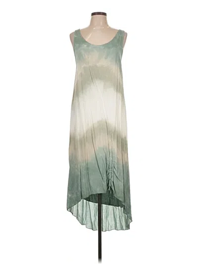 Pre-owned Assorted Brands Casual Dress In Green