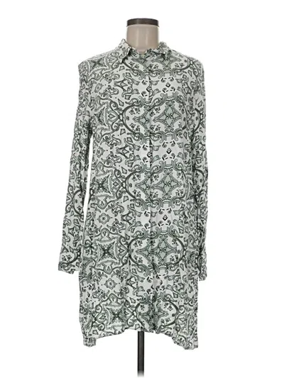 Pre-owned Assorted Brands Casual Dress In Green