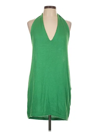Pre-owned Assorted Brands Casual Dress In Green