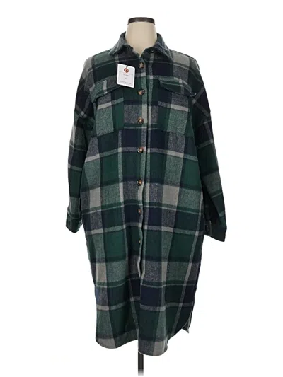 Pre-owned Assorted Brands Casual Dress In Green