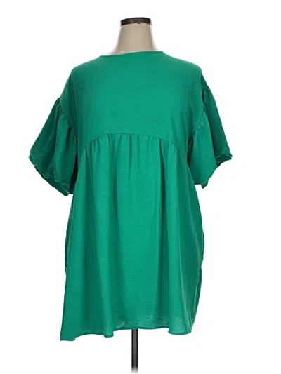 Pre-owned Assorted Brands Casual Dress In Green