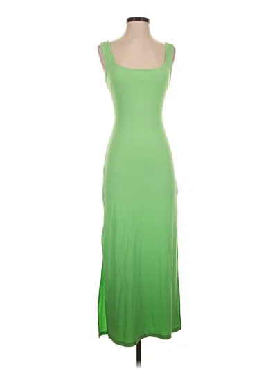 Pre-owned Assorted Brands Casual Dress In Green