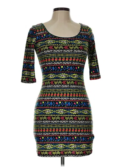 Pre-owned Assorted Brands Casual Dress In Green