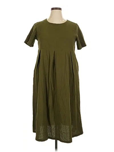 Pre-owned Assorted Brands Casual Dress In Green