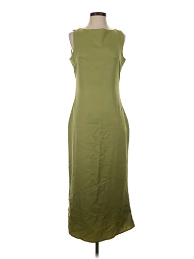 Pre-owned Assorted Brands Casual Dress In Green