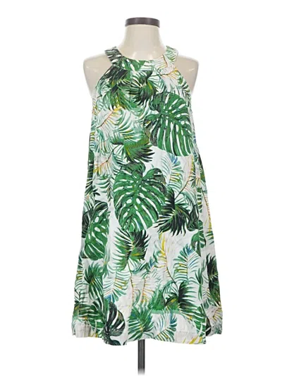 Pre-owned Assorted Brands Casual Dress In Green