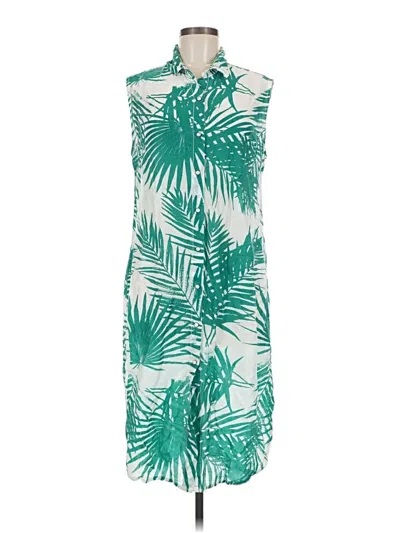 Pre-owned Assorted Brands Casual Dress In Green