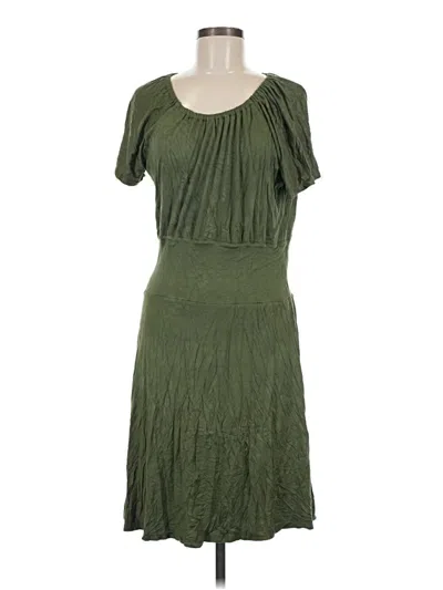 Pre-owned Assorted Brands Casual Dress In Green