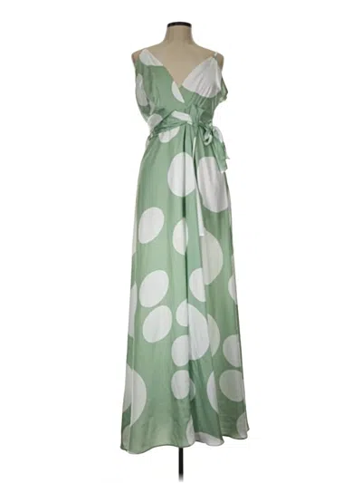 Pre-owned Assorted Brands Casual Dress In Green