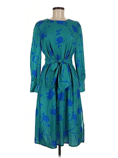 Pre-owned Assorted Brands Casual Dress In Green