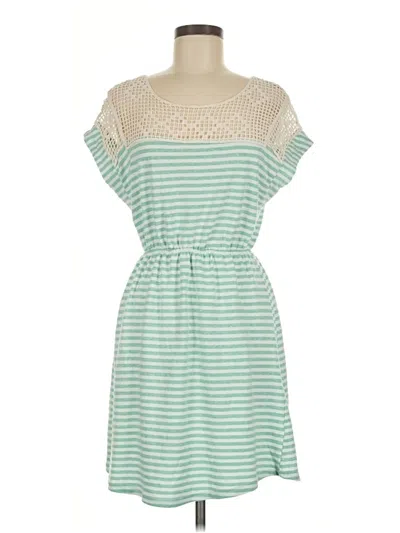 Pre-owned Assorted Brands Casual Dress In Green