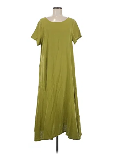 Pre-owned Assorted Brands Casual Dress In Green