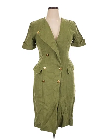 Pre-owned Assorted Brands Casual Dress In Green