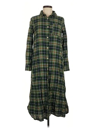 Pre-owned Assorted Brands Casual Dress In Green