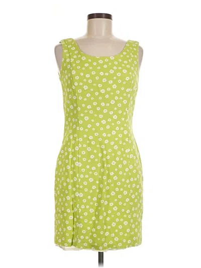 Pre-owned Assorted Brands Casual Dress In Green