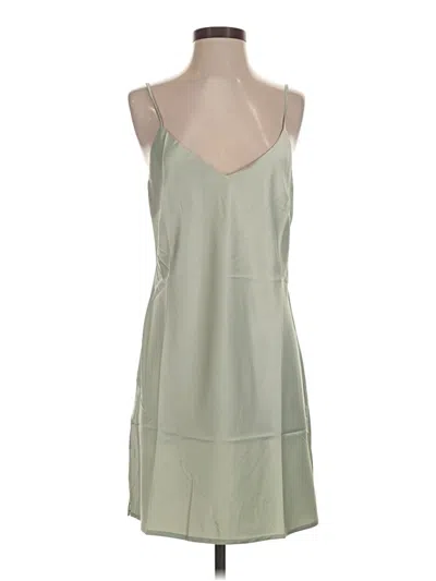 Assorted Brands Casual Dress In Green