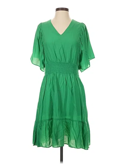 Pre-owned Assorted Brands Casual Dress In Green
