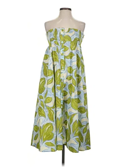 Pre-owned Assorted Brands Casual Dress In Green