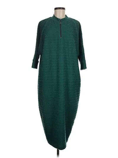 Pre-owned Assorted Brands Casual Dress In Green